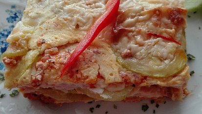 Lasagne z cukety