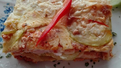Lasagne z cukety
