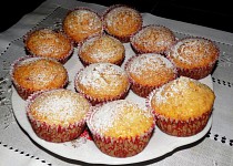 Ovesné muffiny s brusinkami