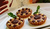 Ovocné a čokoládové mini koláčky