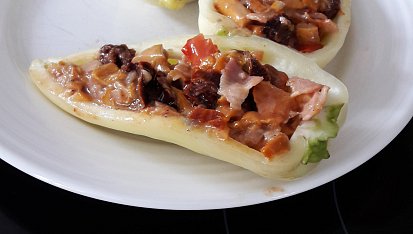 Paprika plněná liškami
