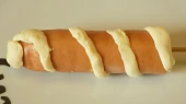 Párkový špíz s listovým těstem