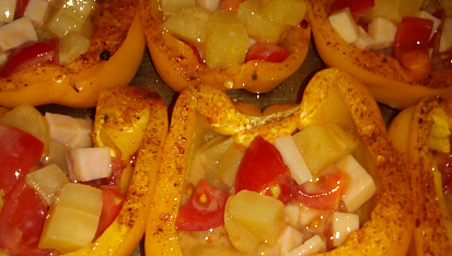 Plněné papriky (Dukanova dieta)