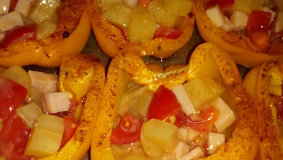 Plněné papriky (Dukanova dieta)