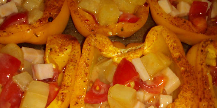 Plněné papriky (Dukanova dieta)