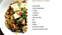 Tahini grilovaná zelenina s tofu