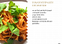 Tomatové špagety s hummusem