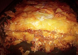 Zapečené brambory à la lasagne