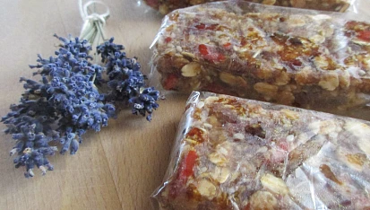 Datlové raw tyčinky s goji
