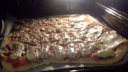 Domácí hrnečková pizza