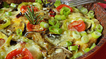 Houbová omeleta
