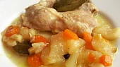 Kuřecí plátek dušený na zelenině, Kuřecí plátek dušený na zelenině