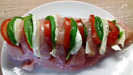 Kuřecí prsa "Caprese"