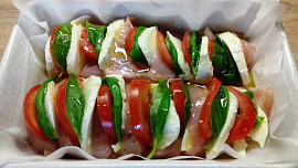 Kuřecí prsa "Caprese"