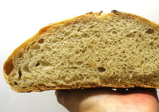 Moravský kváskový bílý chléb