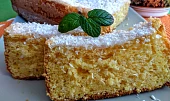 Pudinkové řezy  s  polevou - jde to i bez mouky