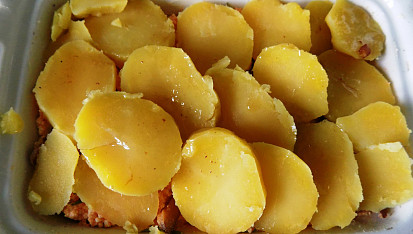 Tvarohové brambory