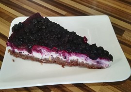 Tvarohový dort s lesním ovocem (tvarohový cheesecake)