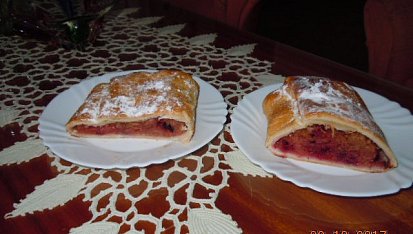 Závin s kdoulemi, jablky a aronií, Závin s kdoulemi, jablky a aronií