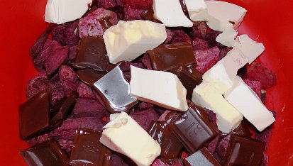 Brownies z červené řepy