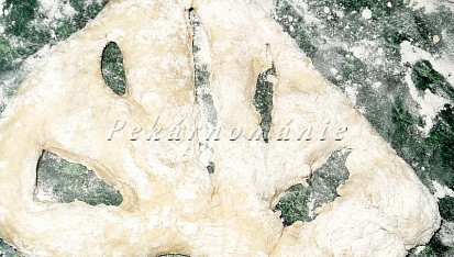 Fougasse s olivami a sušenými rajčaty