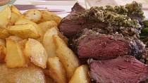 Hovězí Picanha v bylinkovo-parmazanové krustě