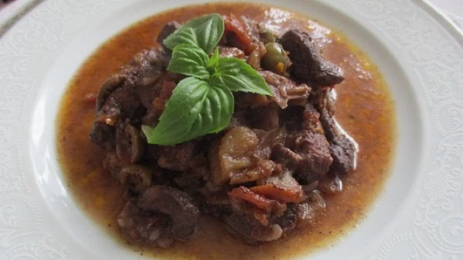Krkovička po portugalsku