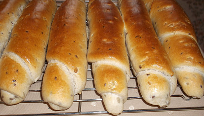 Semínkové mega rohlíky, Mega rohlíky.