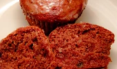 Perníkové muffiny s kandovaným ovocem a citronovou polevou