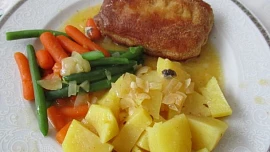 Smažený pangasius