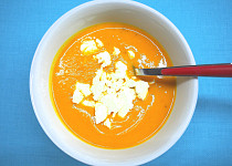 Dýňovo-batátová polévka