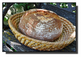 Grilovací pšenično-žitný chléb s otrubami