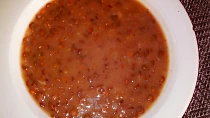 Jihočeská čočková polévka