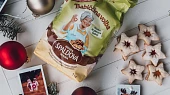 Linecké cukroví ze špaldové mouky