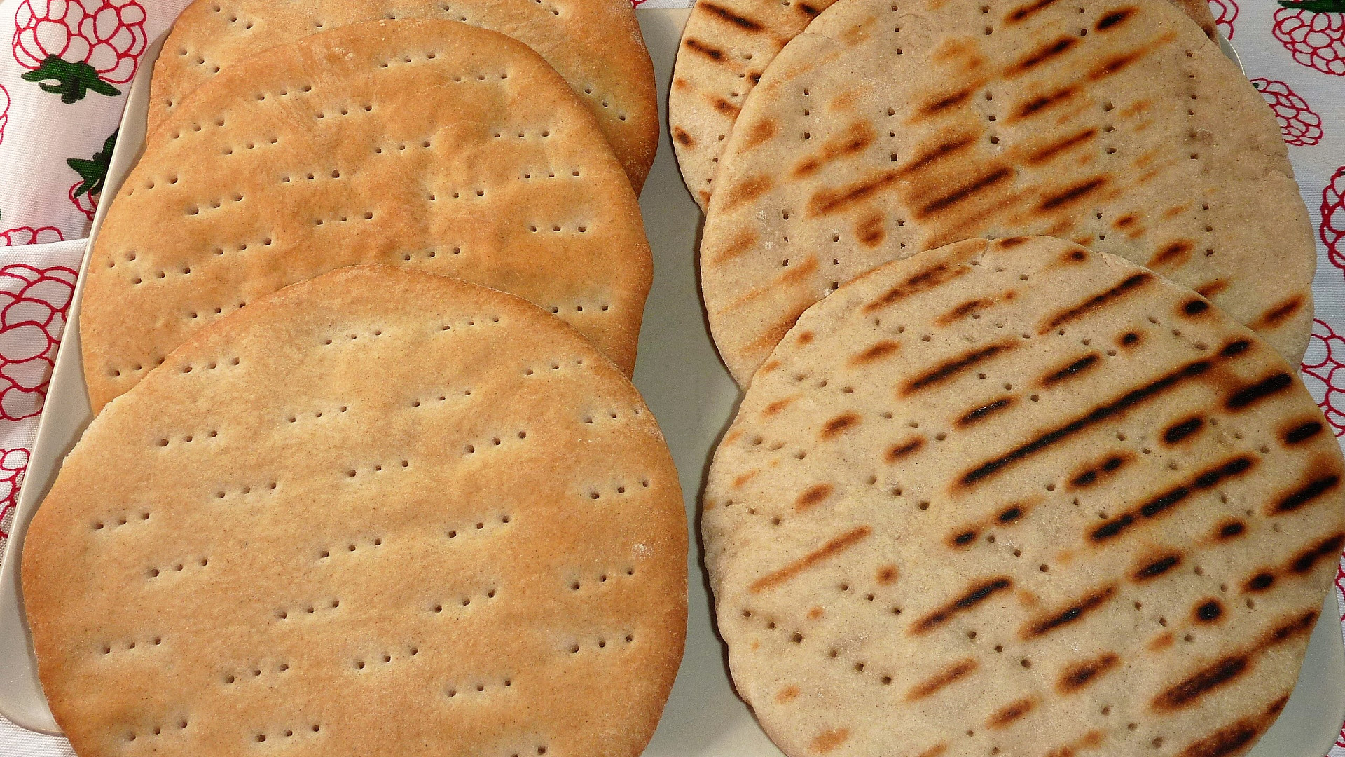 Polární chléb (severské chlebové placky)