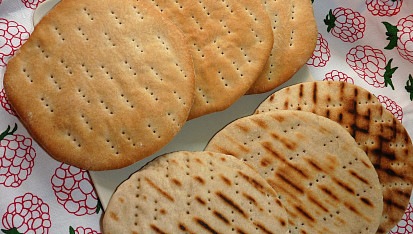 Polární chléb (severské chlebové placky)