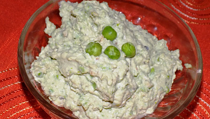 Hrášková pomazánka s tofu