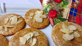 Mandlová kolečka - bez cukru