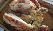 Pečené rizotové kuře