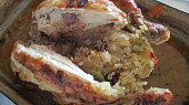 Pečené rizotové kuře