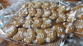 Perníkový kapr - adventní kalendář