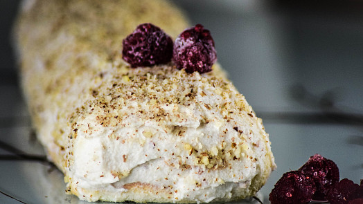 Piškotová roláda - světlá