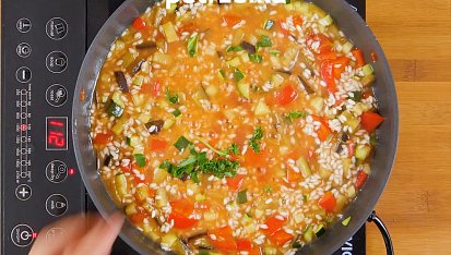 Risotto alle verdure