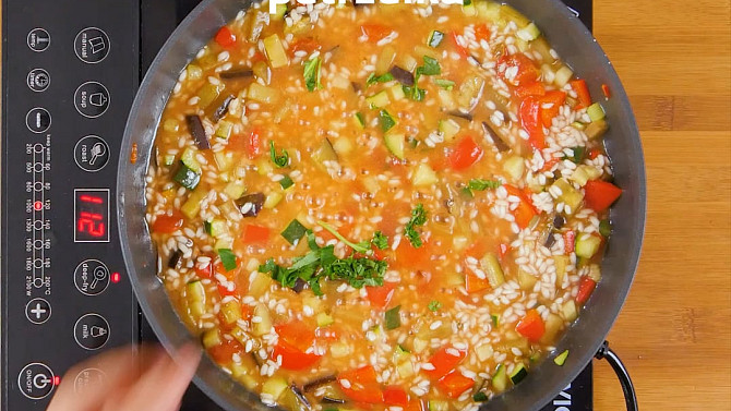 Risotto alle verdure