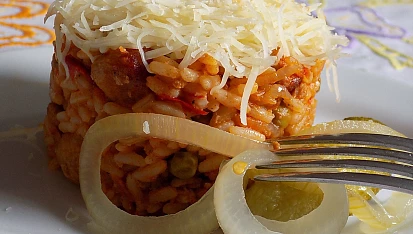 Rizoto na srbský způsob