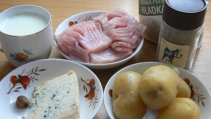 Rybí filet zapečený v bešamelu