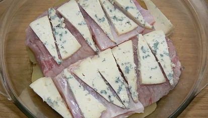 Rybí filet zapečený v bešamelu