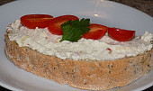 Sýrová pomazánka s nivou a   sušenými rajčaty