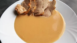 Vepřová plec na "smetaně" (bez tuku)