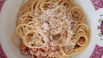 Carbonara špagety